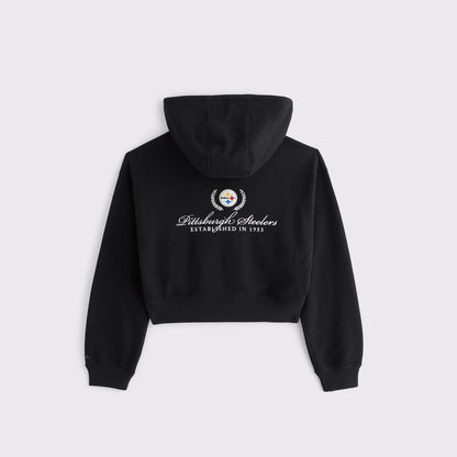 Abercrombie YPB On The Go 6AM Buffalo Bills Full-Zip Hoodie