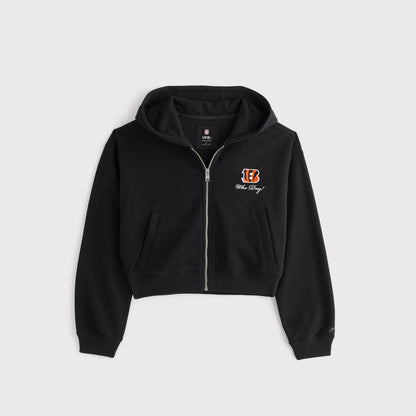 Abercrombie YPB On The Go 6AM Buffalo Bills Full-Zip Hoodie