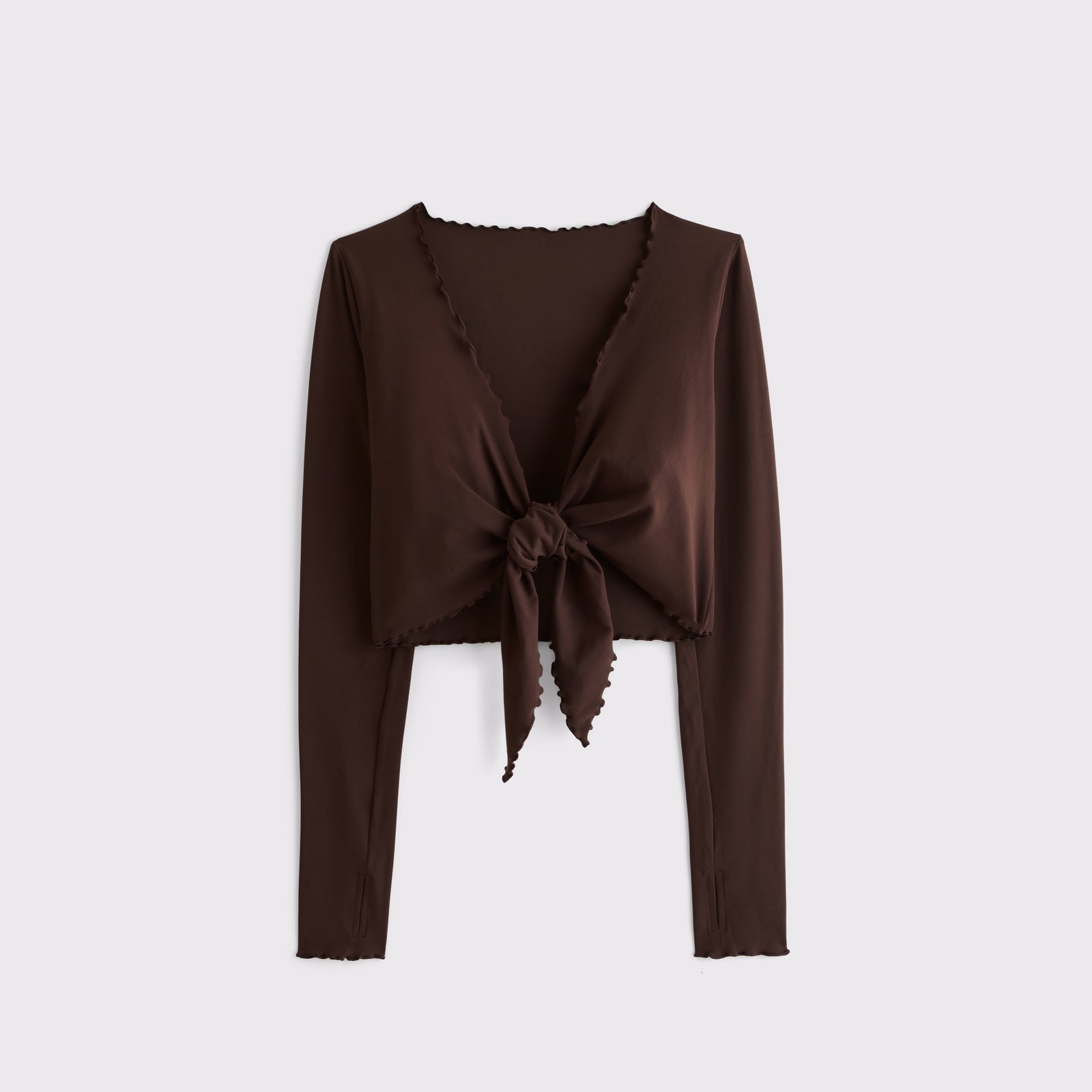 Abercrombie YPB studioFLEX Lettuce-Hem Wrap