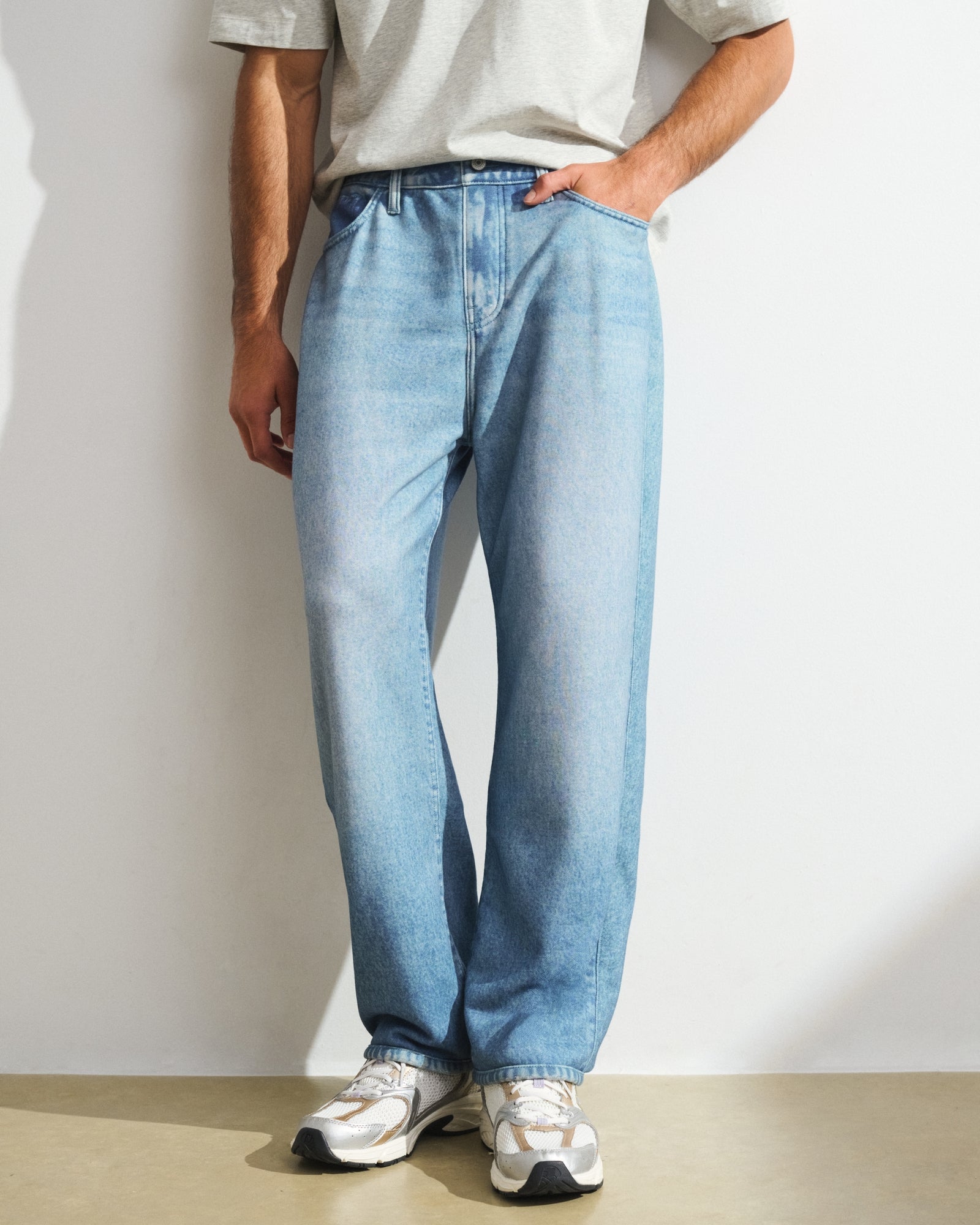 Abercrombie YPB On the Go Travel Terry Baggy Pant