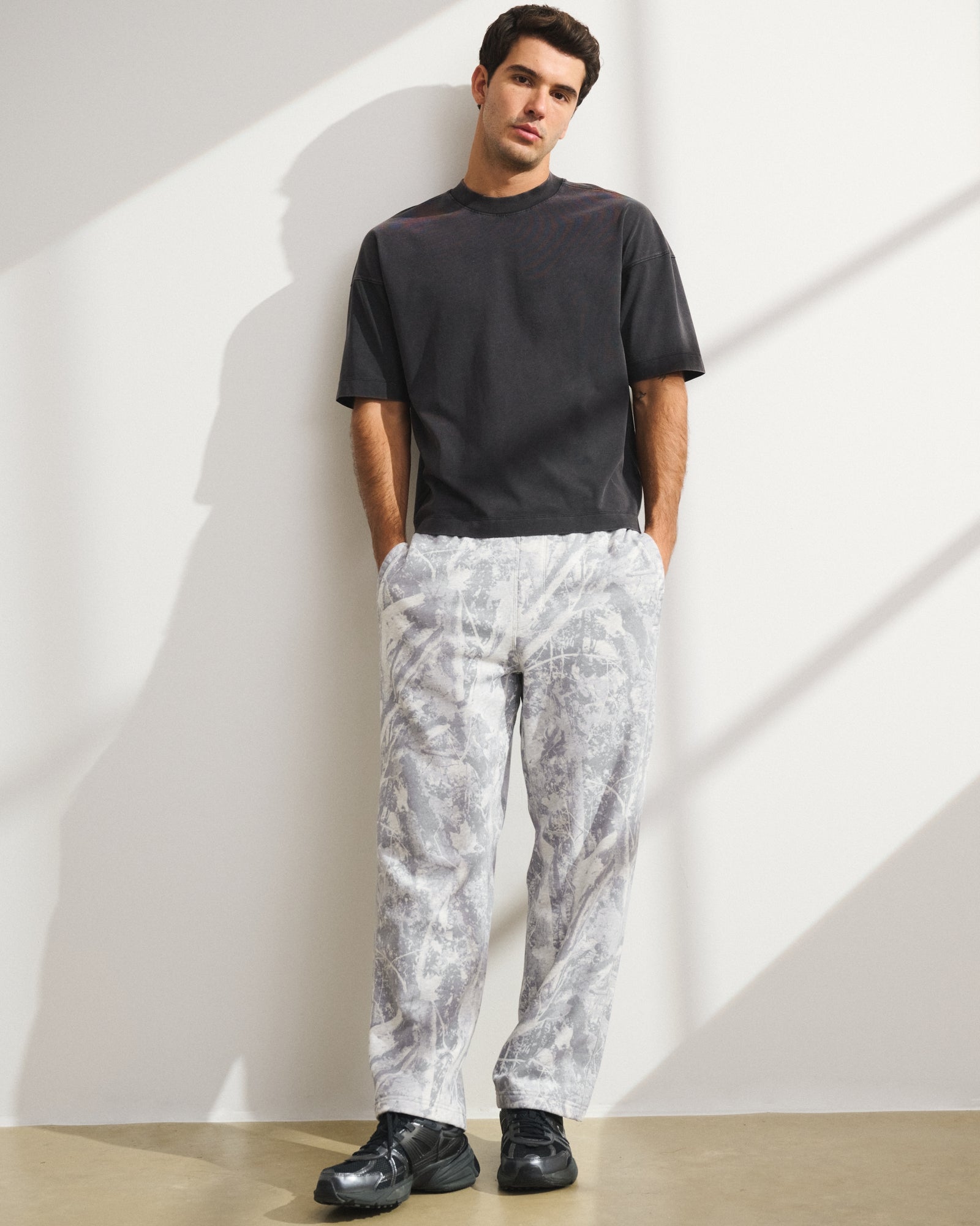 Abercrombie YPB Terry Open-Hem Sweatpant