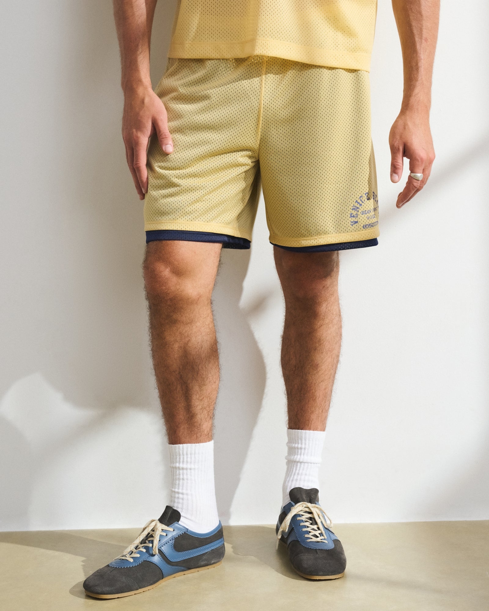 Abercrombie YPB Double-Layer Mesh Short