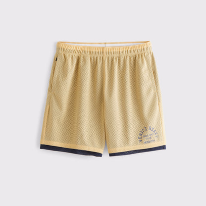 Abercrombie YPB Double-Layer Mesh Short