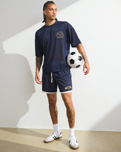 Abercrombie YPB Double-Layer Mesh Short