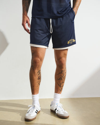 Abercrombie YPB Double-Layer Mesh Short