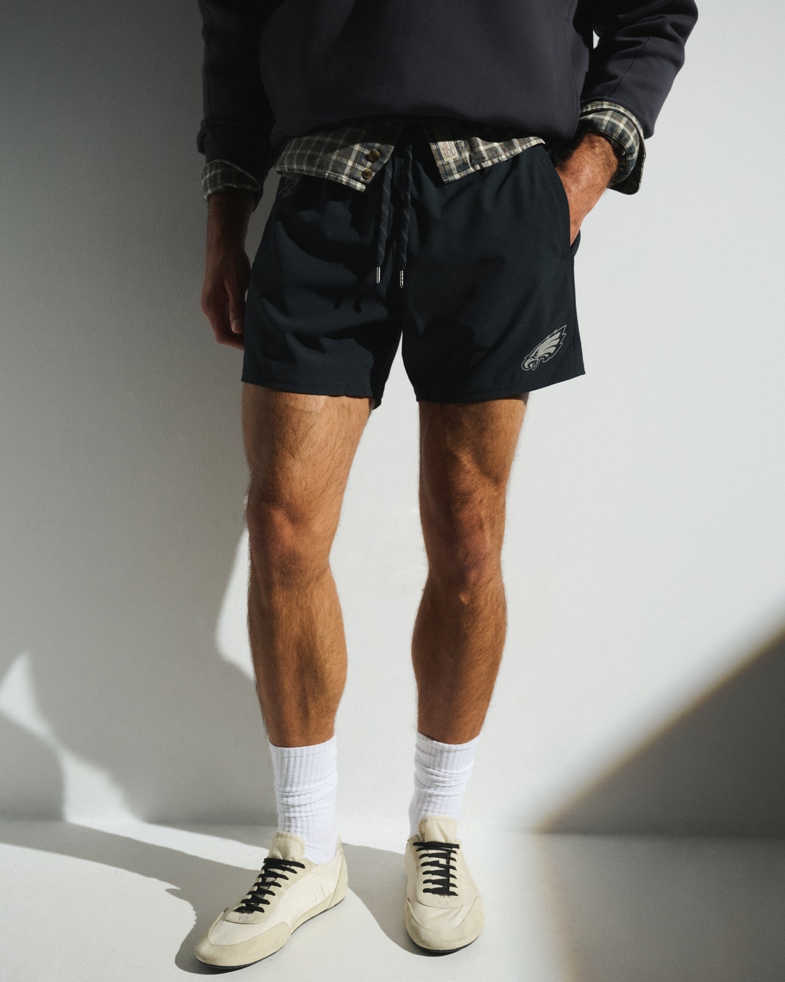 Abercrombie Detroit Lions 5in Unlined Short