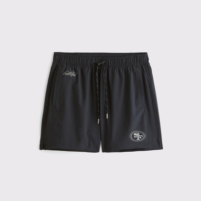 Abercrombie Detroit Lions 5in Unlined Short