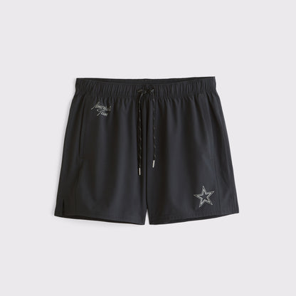 Abercrombie Detroit Lions 5in Unlined Short