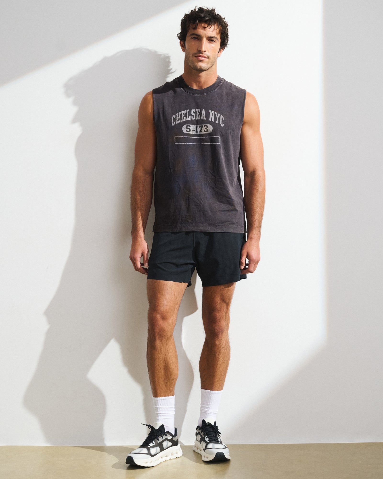 Abercrombie YPB Performance Cotton-Blend Muscle Tank