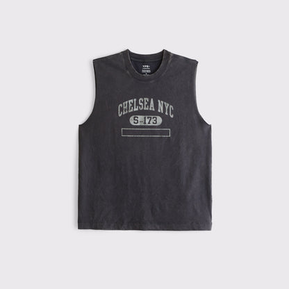 Abercrombie YPB Performance Cotton-Blend Muscle Tank