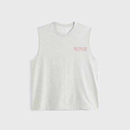 Abercrombie YPB Performance Cotton-Blend Muscle Tank