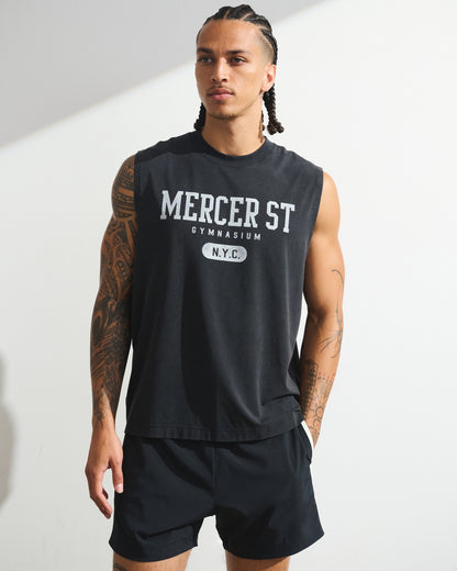 Abercrombie YPB Active Cotton-Blend Muscle Tank
