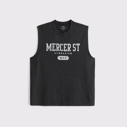 Abercrombie YPB Active Cotton-Blend Muscle Tank