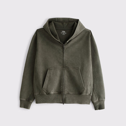 Abercrombie YPB Neoknit MAX Full-Zip Hoodie