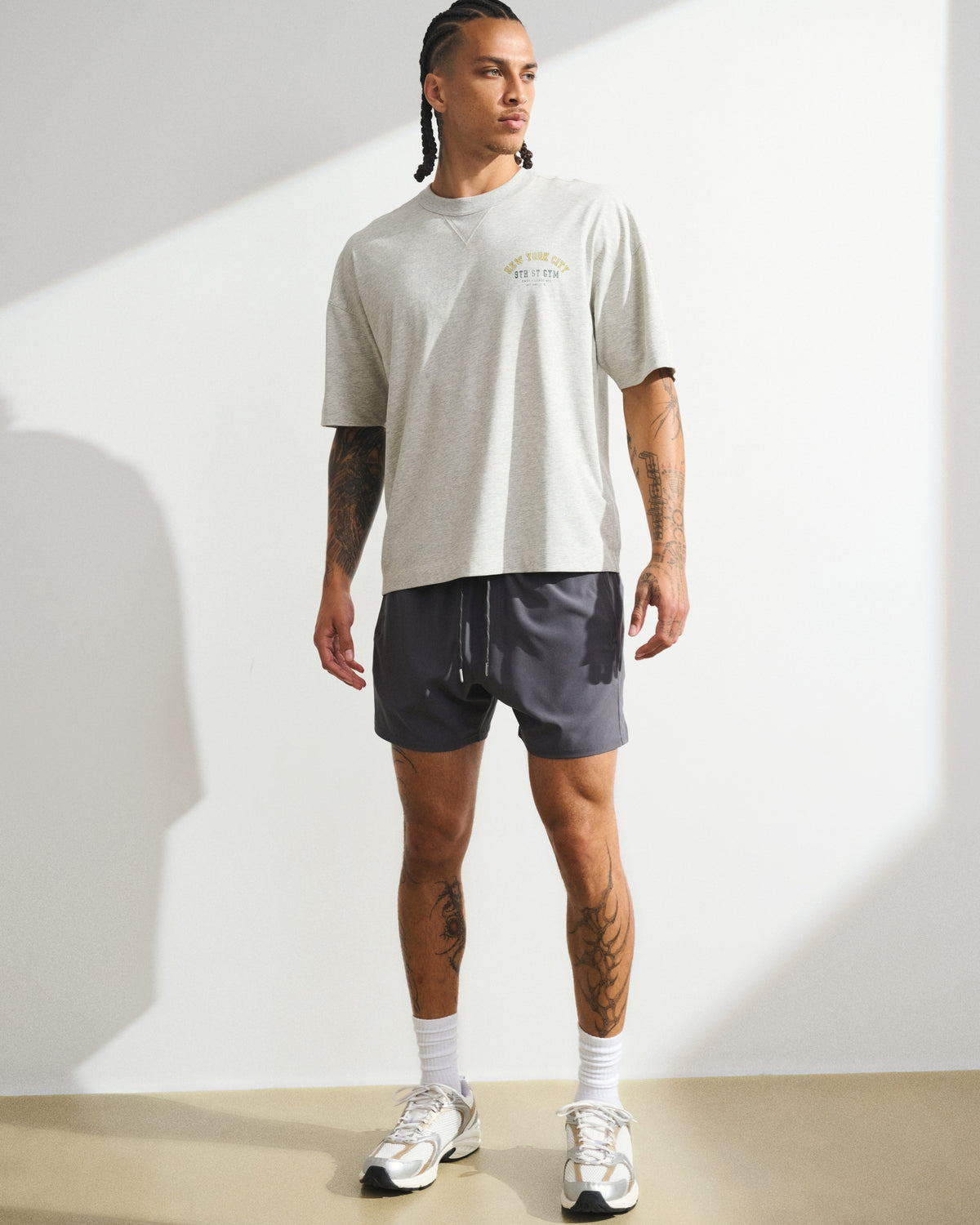 Abercrombie YPB Performance Cotton-Blend Gym Tee