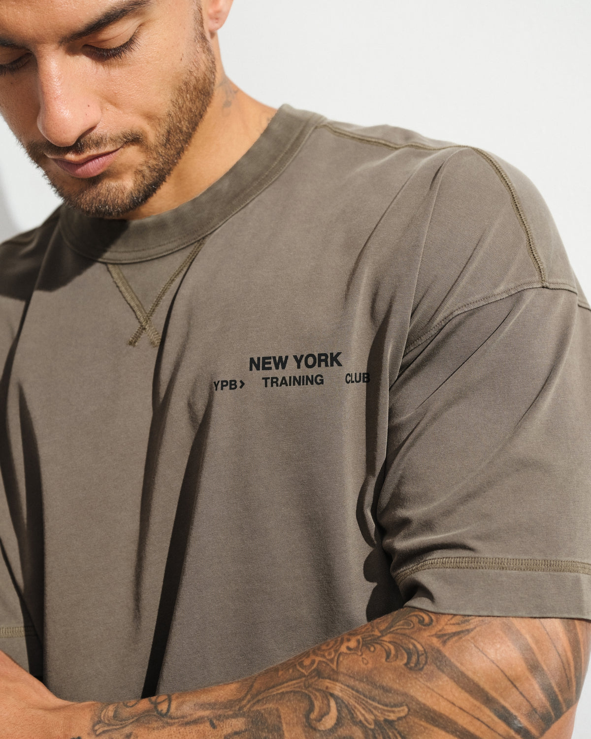 Abercrombie YPB Performance Cotton-Blend Gym Tee