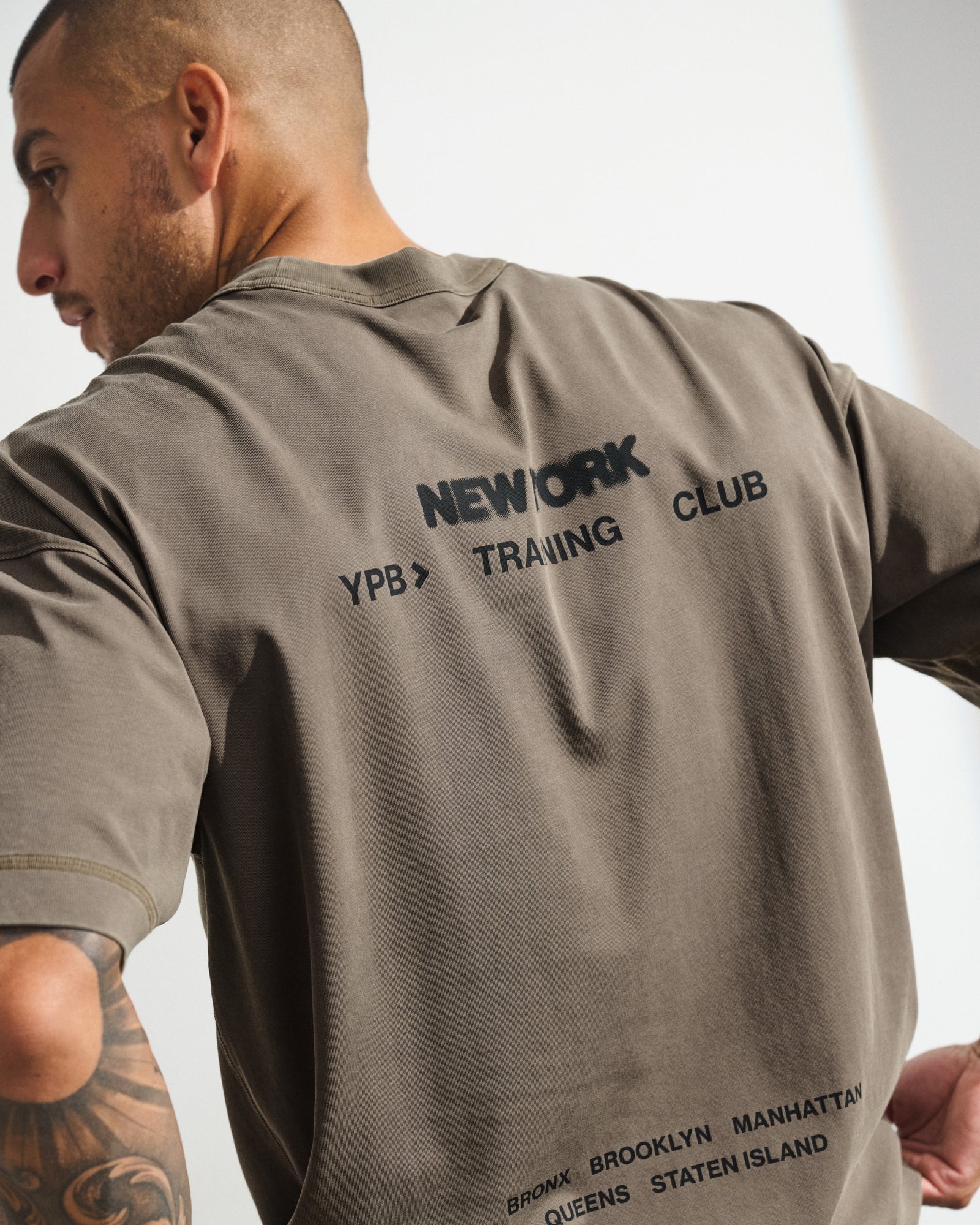 Abercrombie YPB Performance Cotton-Blend Gym Tee