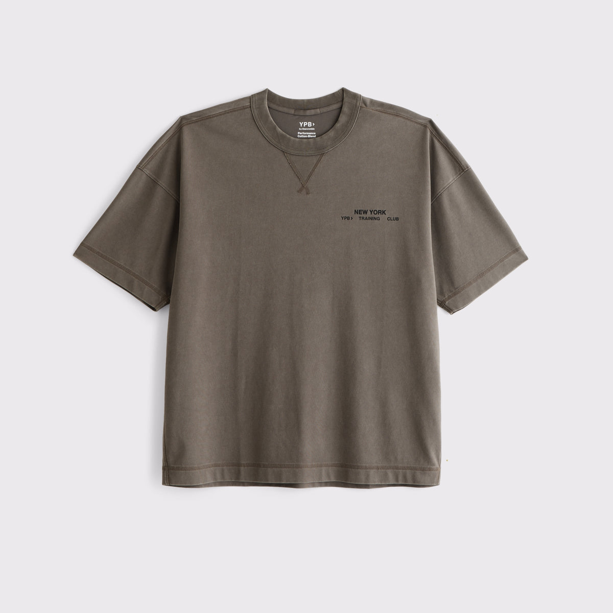 Abercrombie YPB Performance Cotton-Blend Gym Tee