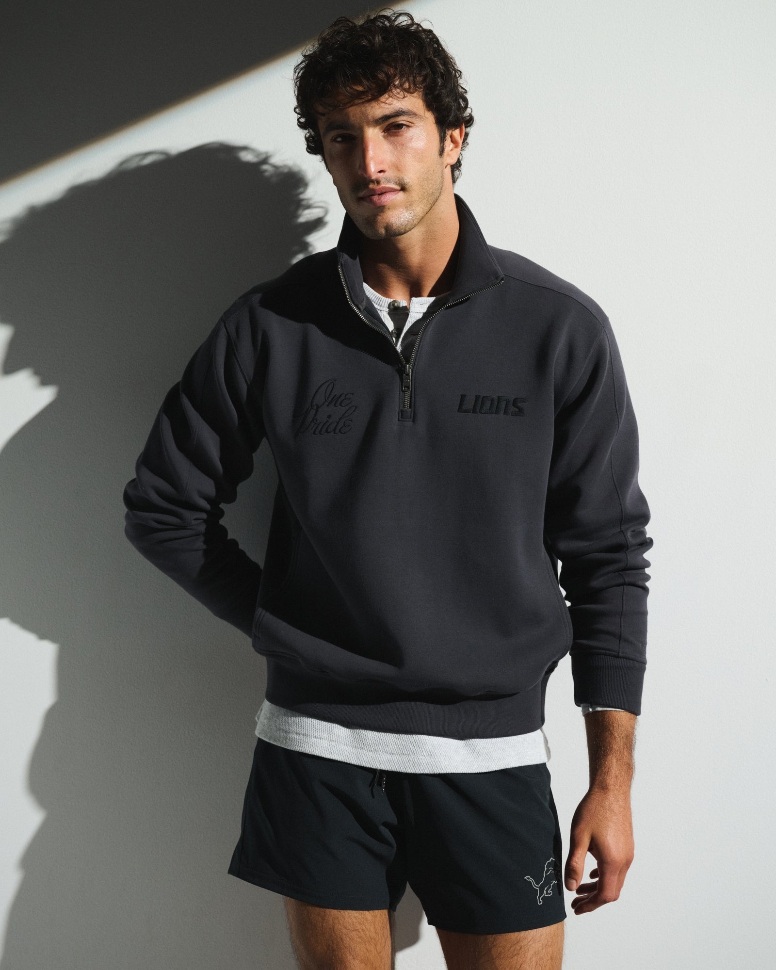Abercrombie Baltimore Ravens Neoknit MAX Half-Zip Sweatshirt