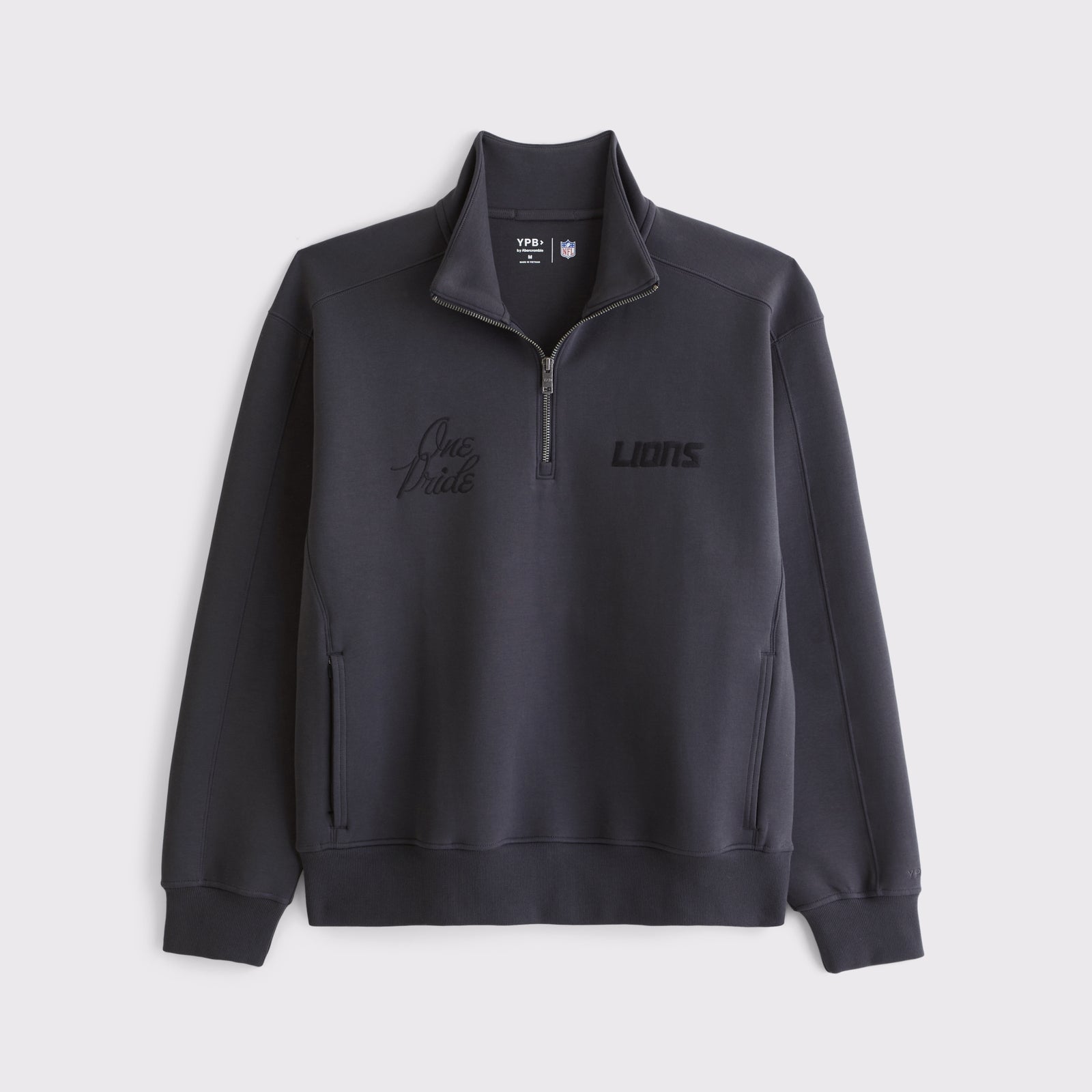 Abercrombie Baltimore Ravens Neoknit MAX Half-Zip Sweatshirt