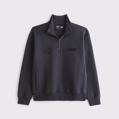 Abercrombie Baltimore Ravens Neoknit MAX Half-Zip Sweatshirt