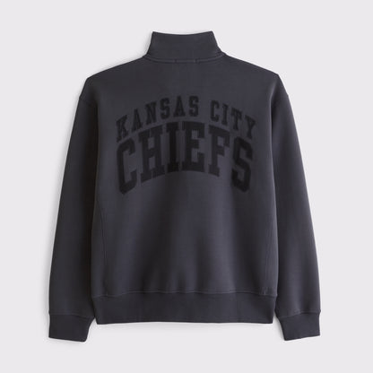 Abercrombie Baltimore Ravens Neoknit MAX Half-Zip Sweatshirt
