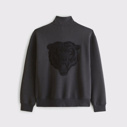 Abercrombie Baltimore Ravens Neoknit MAX Half-Zip Sweatshirt