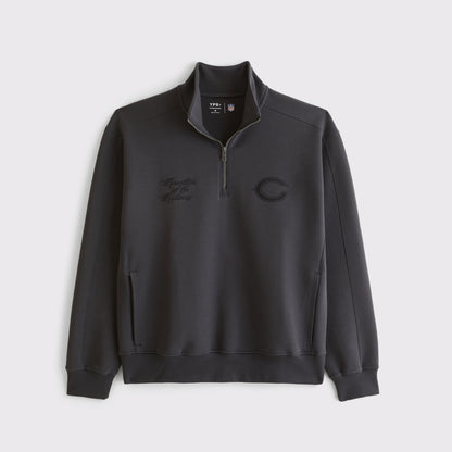 Abercrombie Baltimore Ravens Neoknit MAX Half-Zip Sweatshirt
