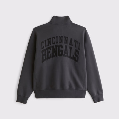 Abercrombie Baltimore Ravens Neoknit MAX Half-Zip Sweatshirt