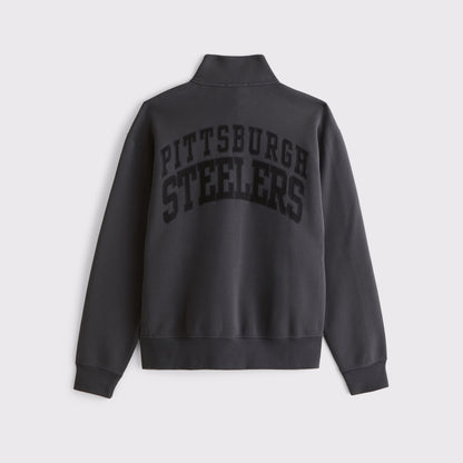 Abercrombie Baltimore Ravens Neoknit MAX Half-Zip Sweatshirt