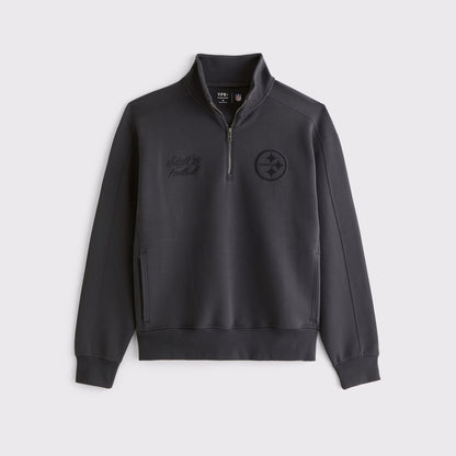 Abercrombie Baltimore Ravens Neoknit MAX Half-Zip Sweatshirt
