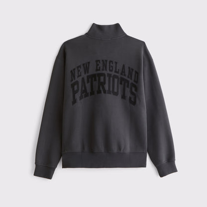 Abercrombie Baltimore Ravens Neoknit MAX Half-Zip Sweatshirt