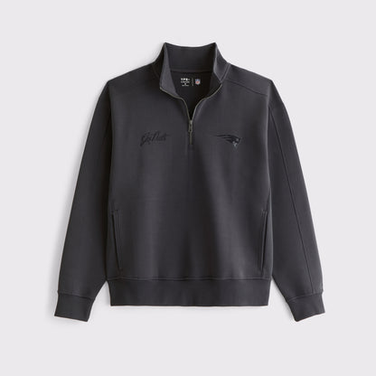 Abercrombie Baltimore Ravens Neoknit MAX Half-Zip Sweatshirt