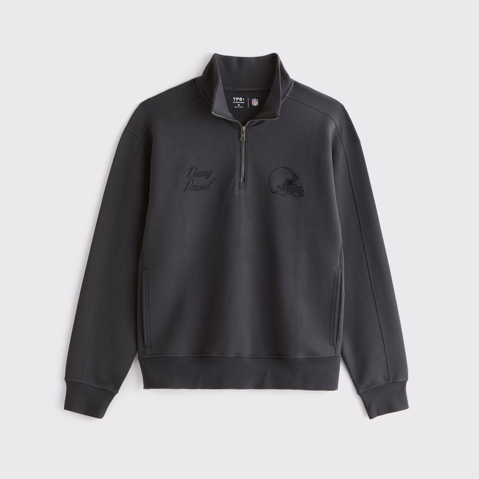 Abercrombie Baltimore Ravens Neoknit MAX Half-Zip Sweatshirt