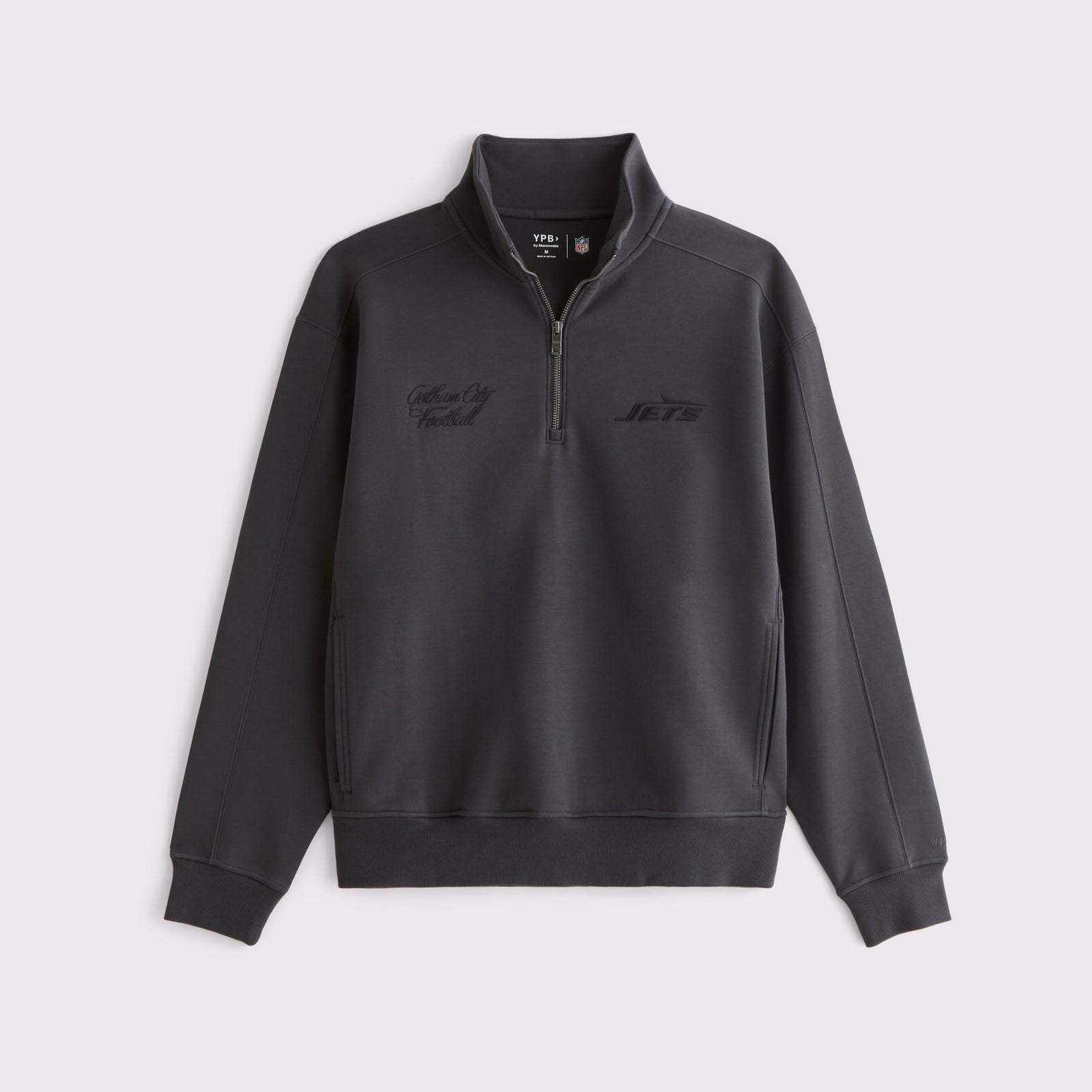 Abercrombie Baltimore Ravens Neoknit MAX Half-Zip Sweatshirt