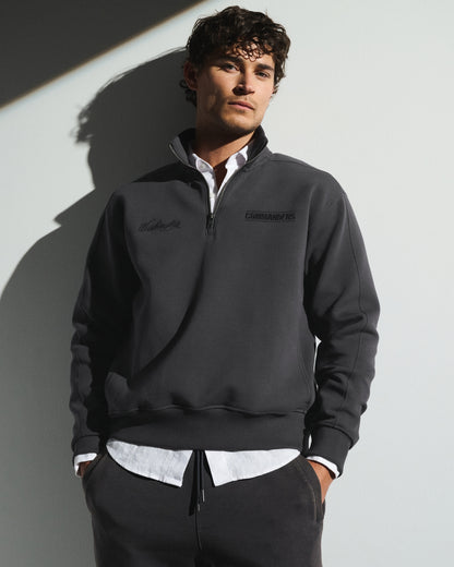 Abercrombie Baltimore Ravens Neoknit MAX Half-Zip Sweatshirt
