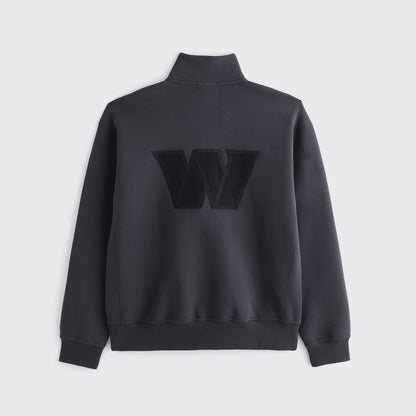 Abercrombie Baltimore Ravens Neoknit MAX Half-Zip Sweatshirt