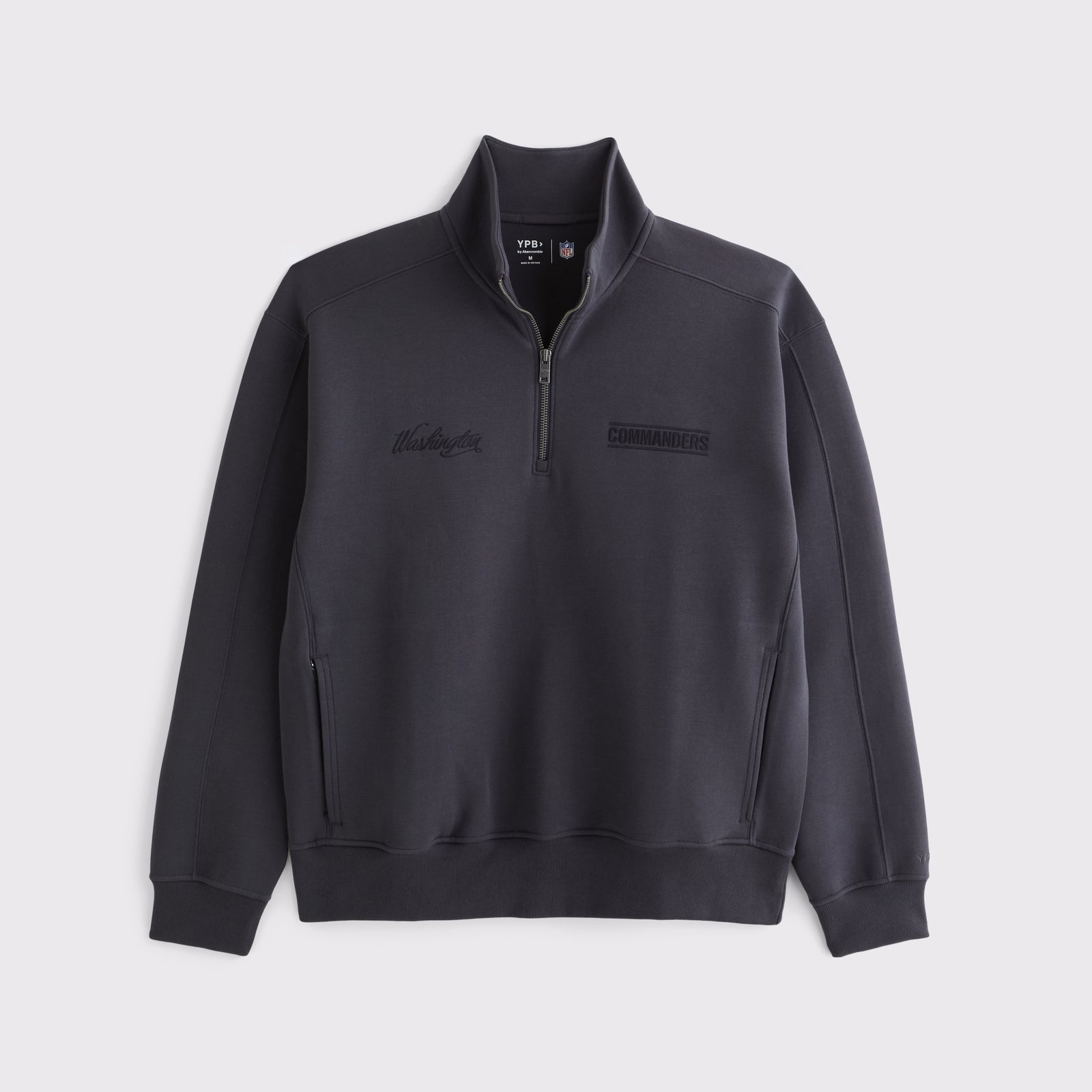 Abercrombie Baltimore Ravens Neoknit MAX Half-Zip Sweatshirt