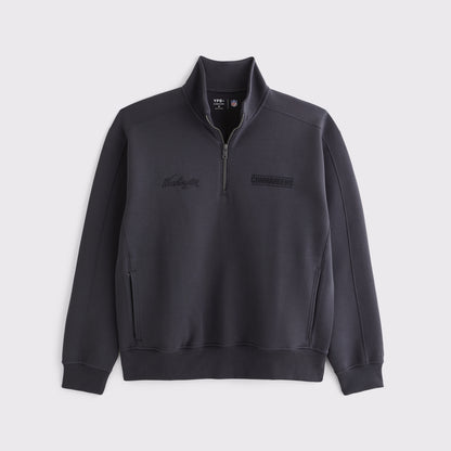 Abercrombie Baltimore Ravens Neoknit MAX Half-Zip Sweatshirt