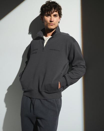 Abercrombie Baltimore Ravens Neoknit MAX Half-Zip Sweatshirt