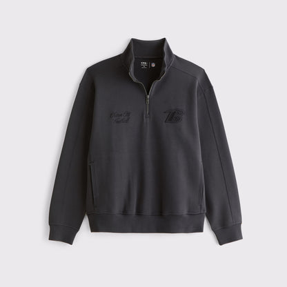 Abercrombie Baltimore Ravens Neoknit MAX Half-Zip Sweatshirt