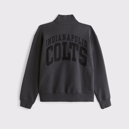 Abercrombie Baltimore Ravens Neoknit MAX Half-Zip Sweatshirt