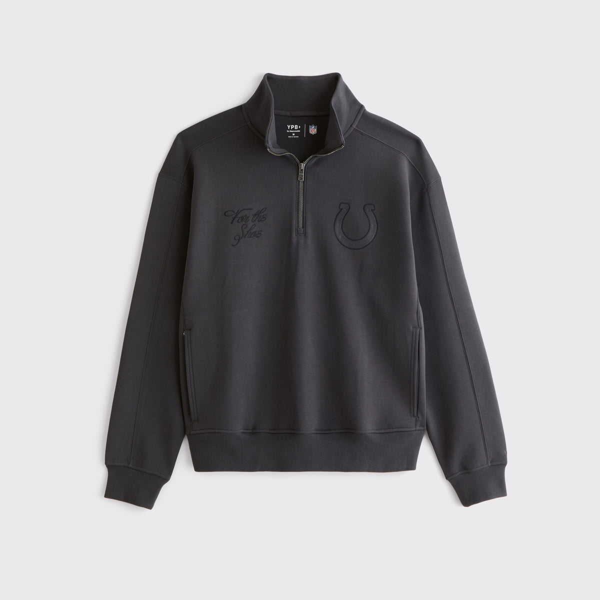 Abercrombie Baltimore Ravens Neoknit MAX Half-Zip Sweatshirt