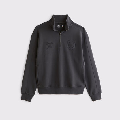Abercrombie Baltimore Ravens Neoknit MAX Half-Zip Sweatshirt