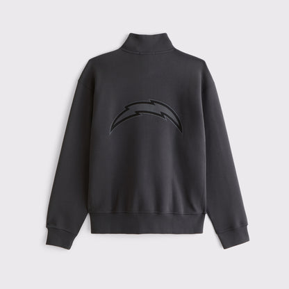 Abercrombie Baltimore Ravens Neoknit MAX Half-Zip Sweatshirt