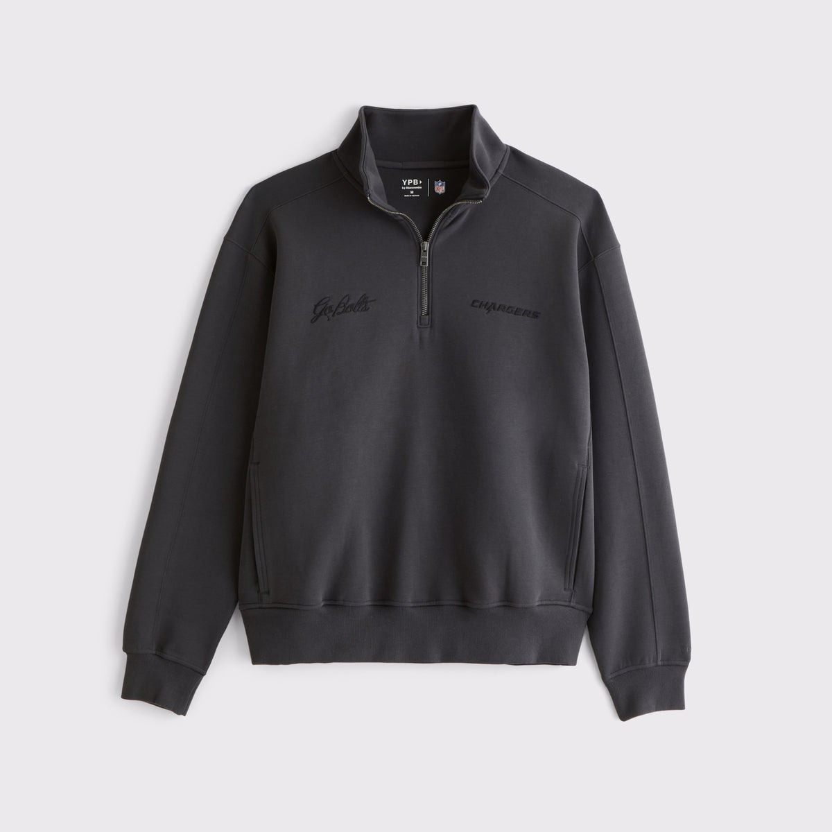 Abercrombie Baltimore Ravens Neoknit MAX Half-Zip Sweatshirt