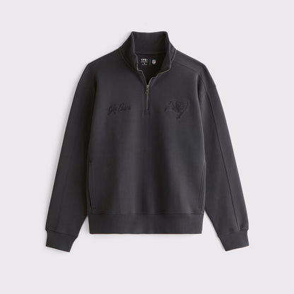 Abercrombie Baltimore Ravens Neoknit MAX Half-Zip Sweatshirt