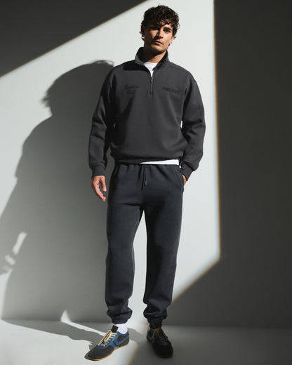 Abercrombie Baltimore Ravens Neoknit MAX Half-Zip Sweatshirt