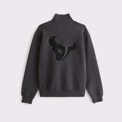 Abercrombie Baltimore Ravens Neoknit MAX Half-Zip Sweatshirt