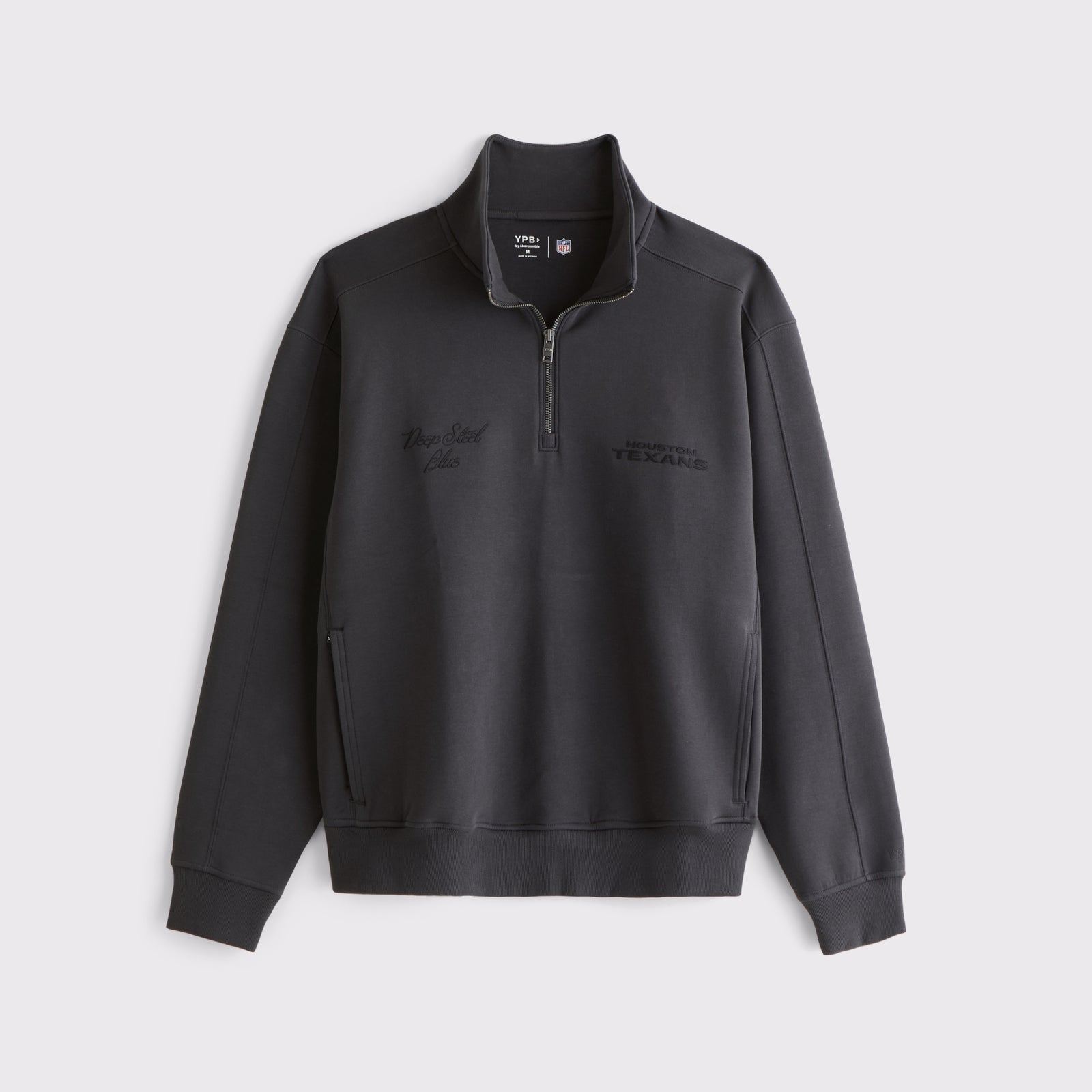 Abercrombie Baltimore Ravens Neoknit MAX Half-Zip Sweatshirt